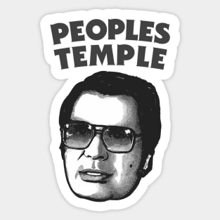 Jim Jones / Peoples Temple Original Design Sticker